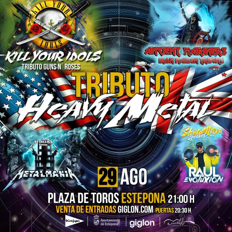 Festival tributos heavy metal Estepona 2025