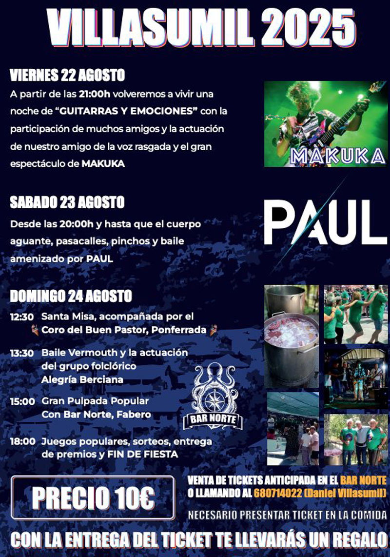 Villasumil en fiestas 2025