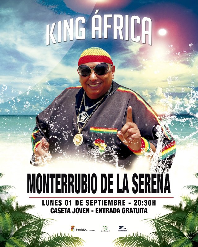 Concierto de King África en Monterrubio de la Serena