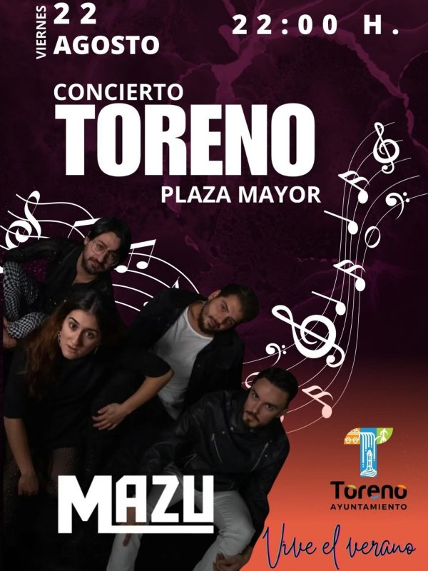 Concierto de Mazu en Toreno