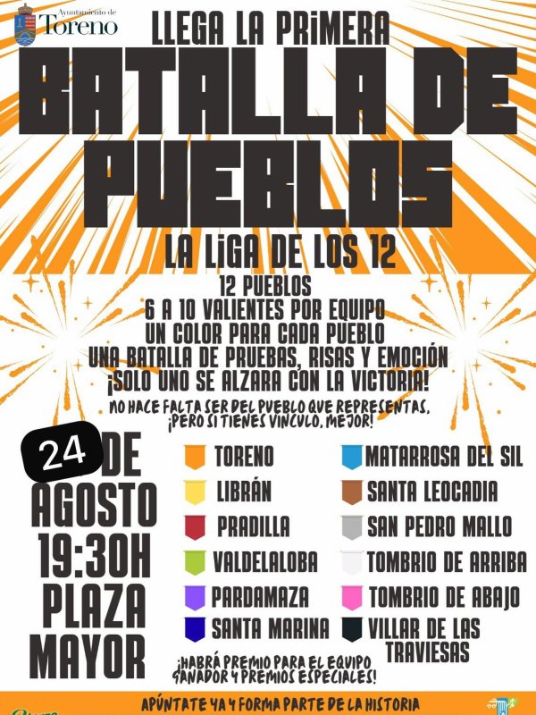 Primera Batalla de Pueblos en Toreno