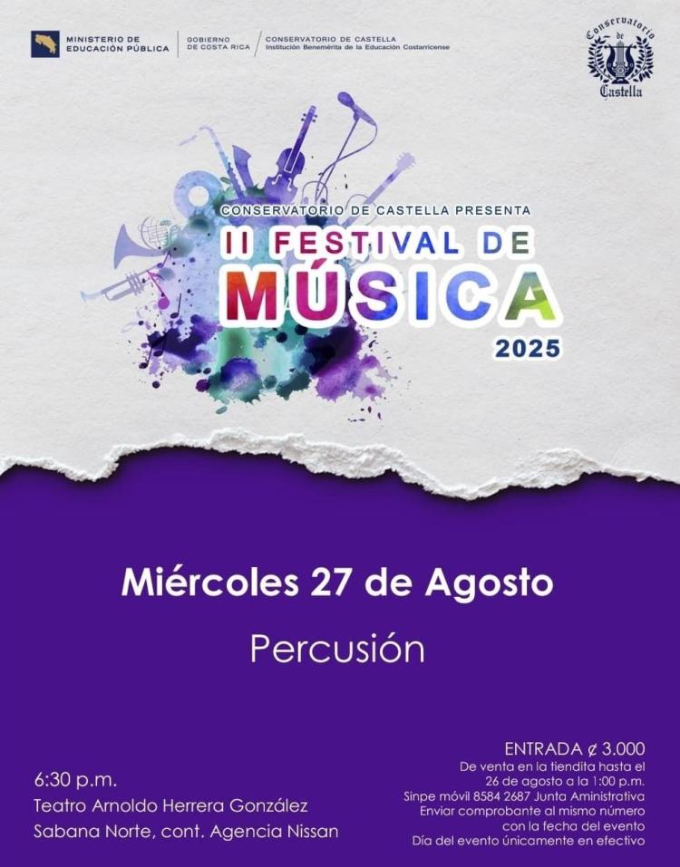 II Festival de Música / Percusión