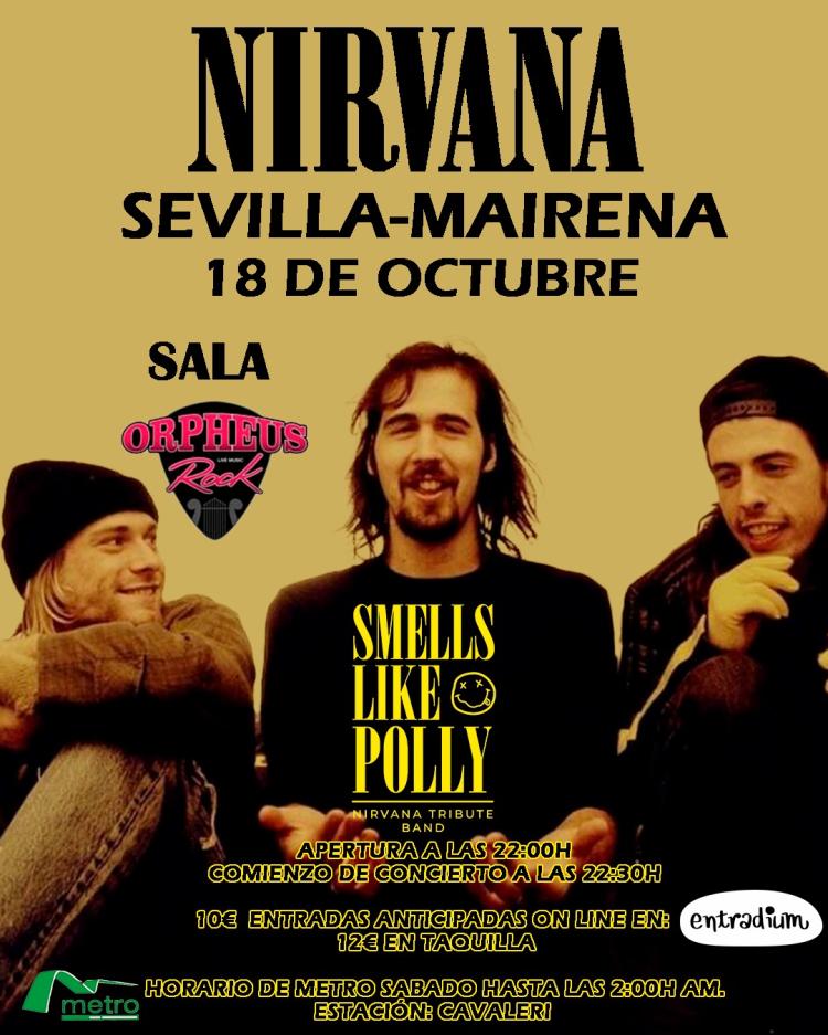 Smells Like Polly - Tributo a Nirvana en MAIRENA