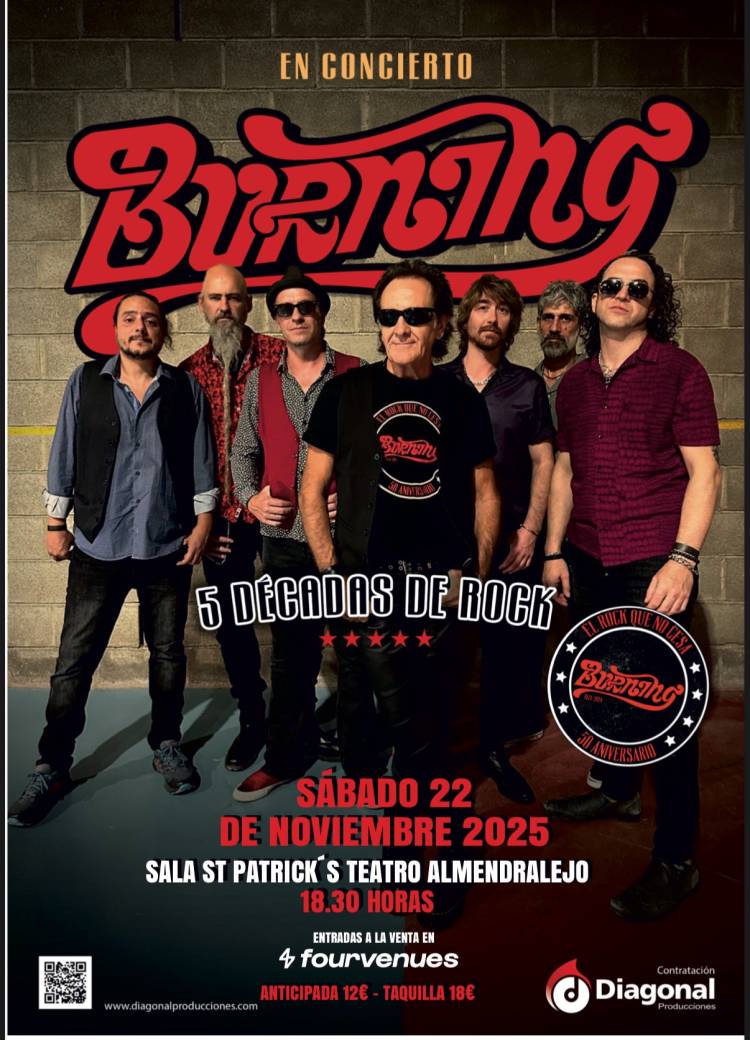 BURNING EN CONCIERTO