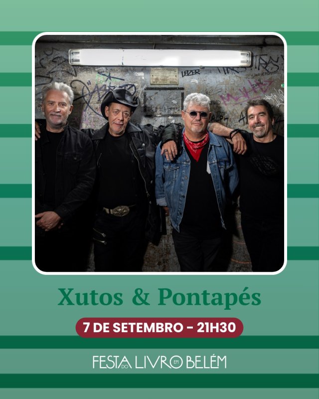 Concerto dos Xutos & Pontapés na Festa do Livro em Belém