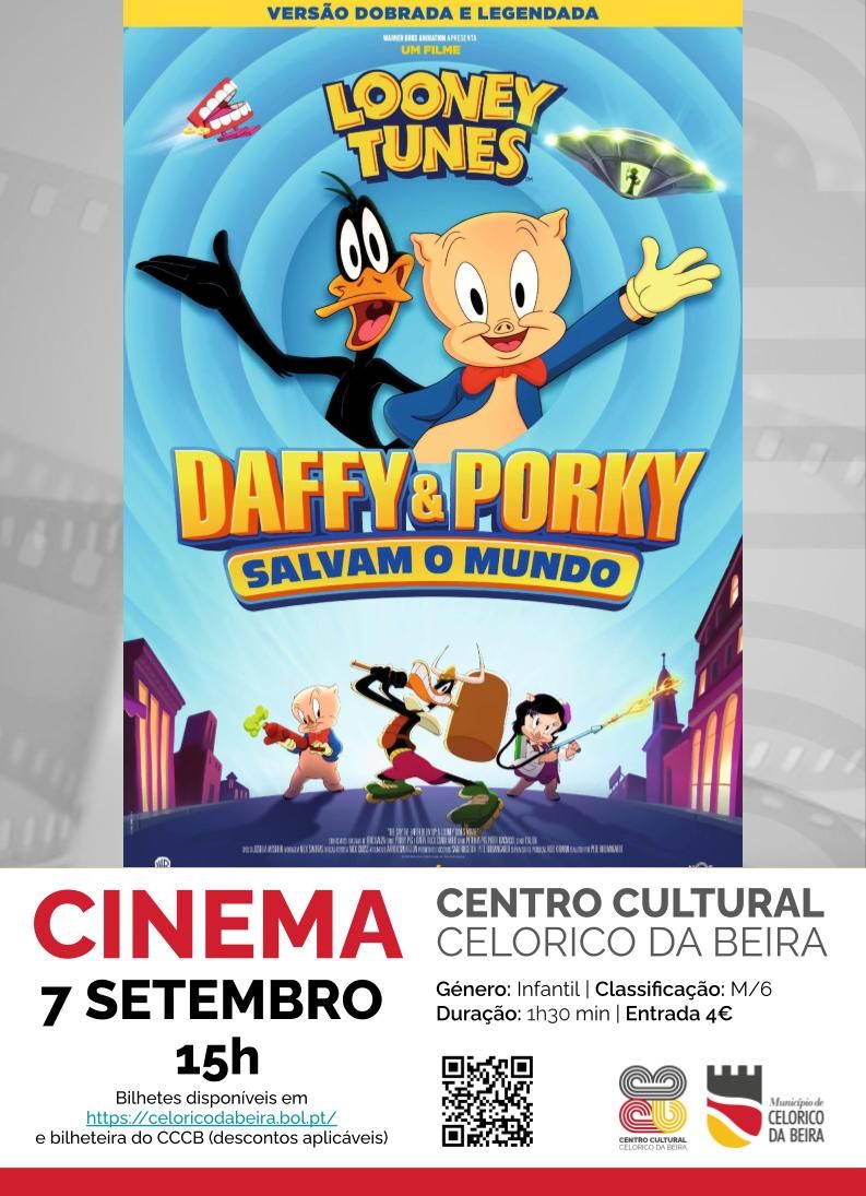 CINEMA: Looney Tunes: Daffy & Porky Salvam o Mundo
