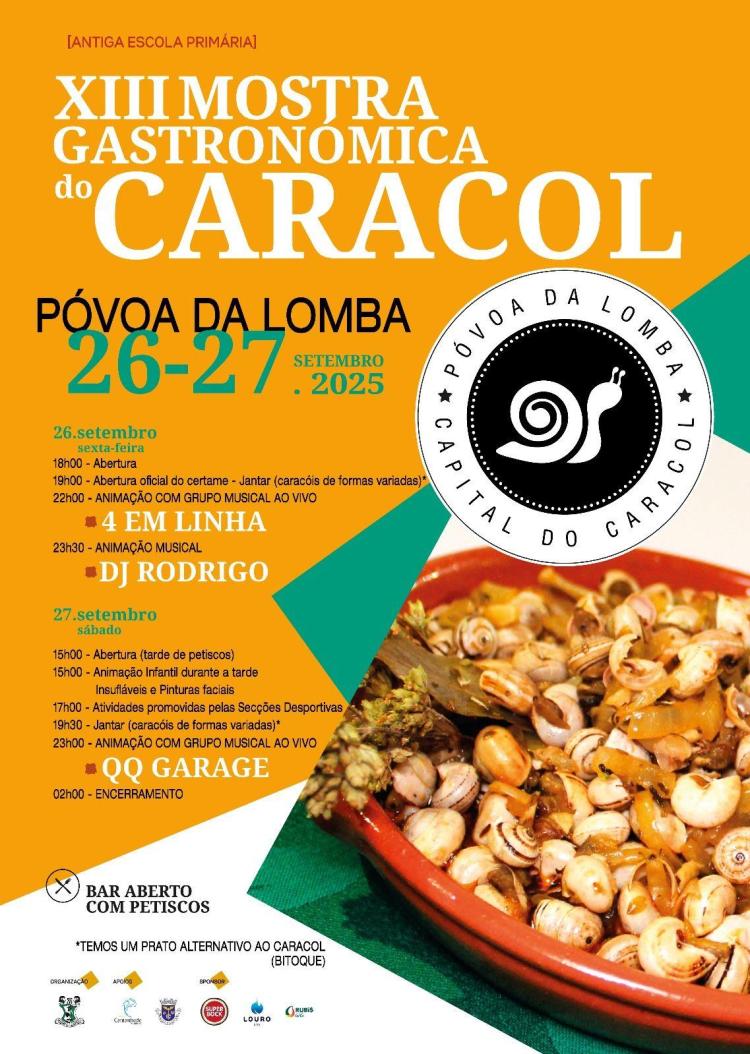 XIII Mostra Gastronómica do Caracol