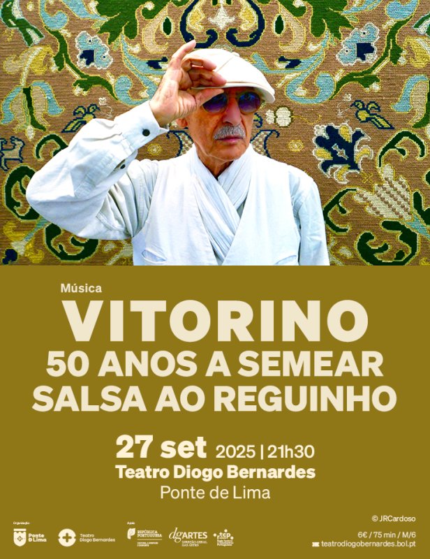 Concerto de Vitorino - 50 Anos a Semear Salsa ao Reguinho
