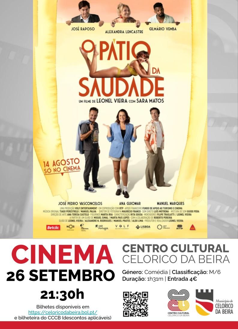 Pátio da Saudade - Cinema