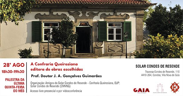 A Confraria Queirosiana editora de obras escolhidas