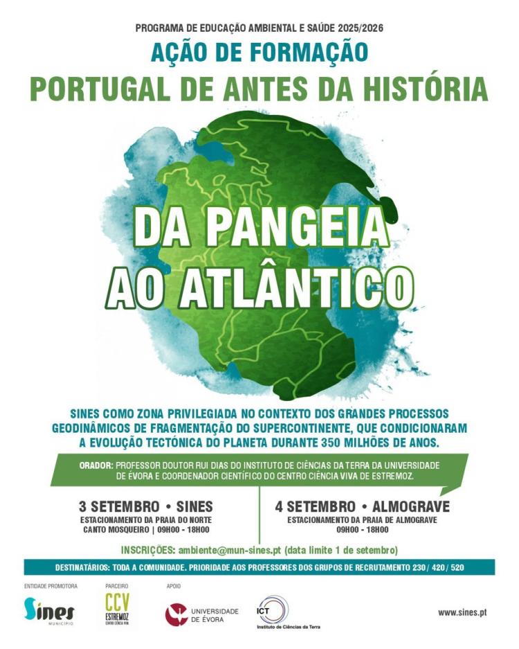 Formação: Portugal de Antes da História: da Pangeia ao Atlântico