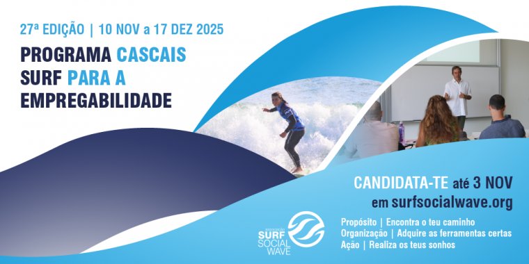 27ª edição do Programa Cascais Surf para a Empregabilidade