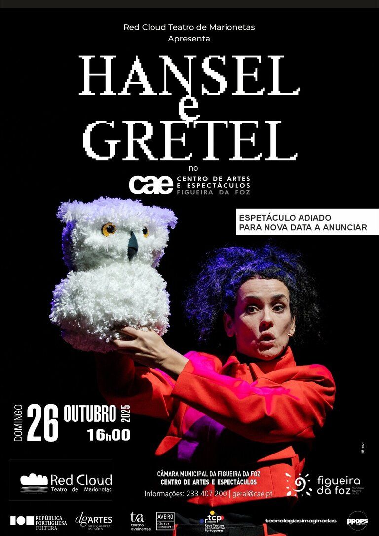 ADIADO | Hansel e Gretel | Red Cloud - Teatro de Marionetas