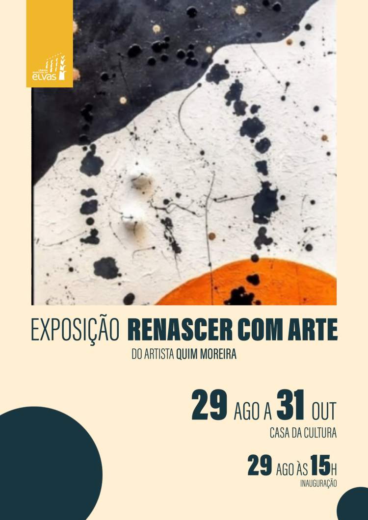 Exposição “Renascer com Arte” na Casa da Cultura