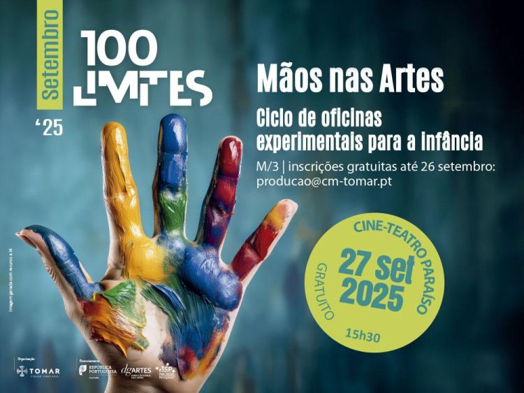 Mãos nas Artes | Ciclo de Oficinas Experimentais para a Infância