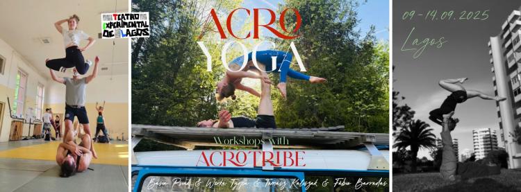 Workshops de Acroyoga com a Acrotribe