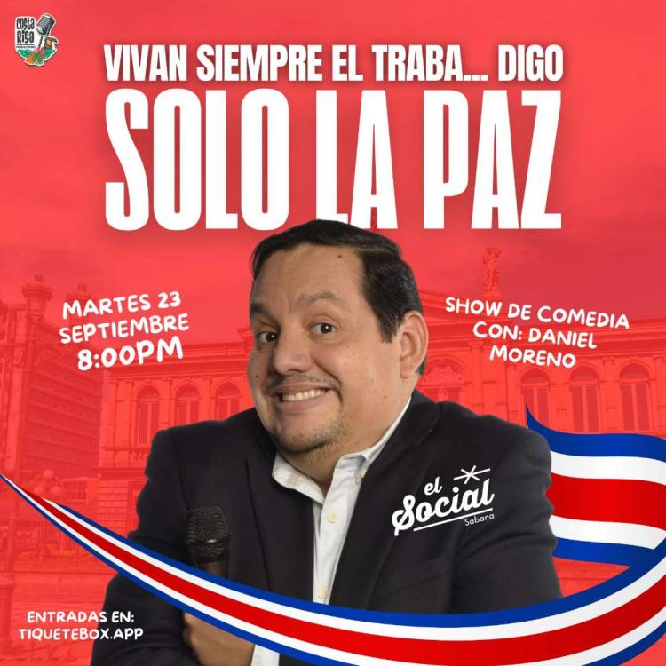 Show de comedia con Daniel Moreno