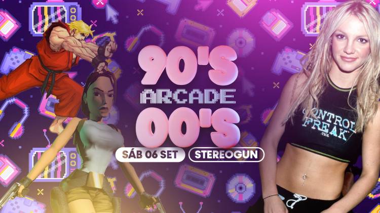 90'S & 00'S ARCADE na STEREOGUN