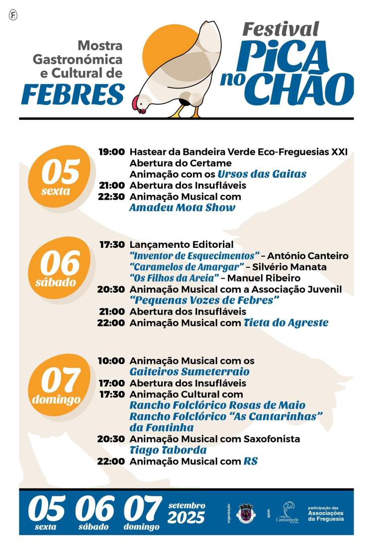 10.ª Mostra Gastronómica e Cultural de Febres - Pica no Chão