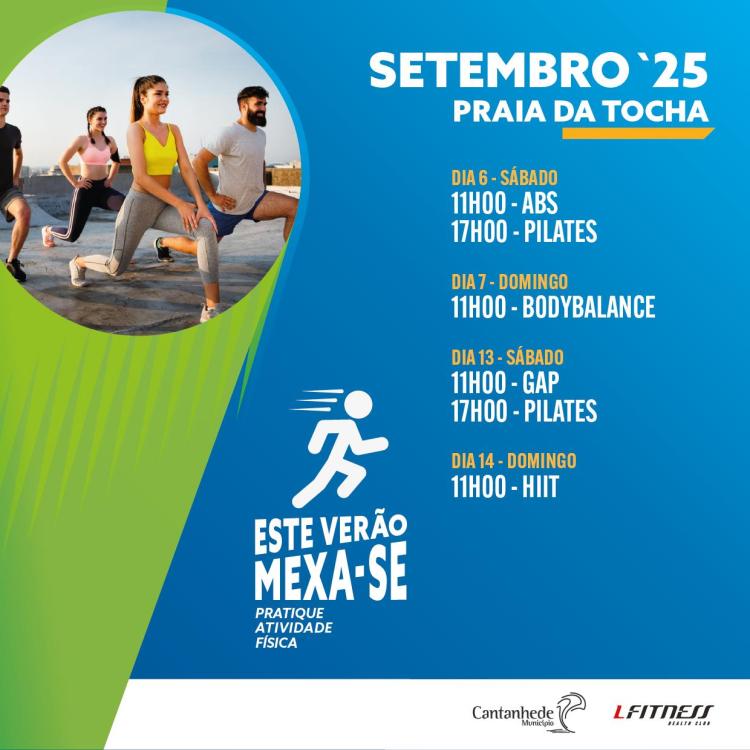 Este Verão Mexa-se! SETEMBRO - Praia da Tocha