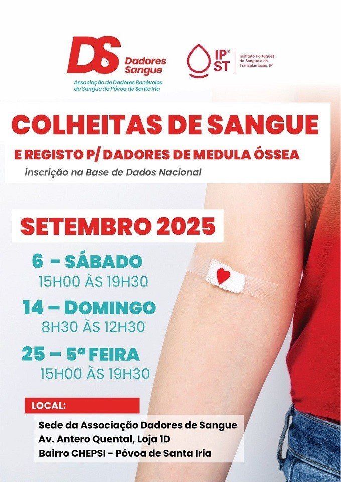Colheitas de Sangue e Registo para Dadores de Medula Óssea
