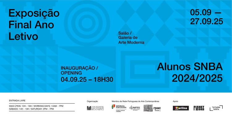 Exposição Final Ano Letivo Alunos SNBA