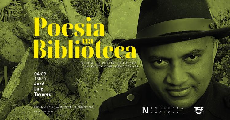 Poesia na Biblioteca com José Luiz Tavares
