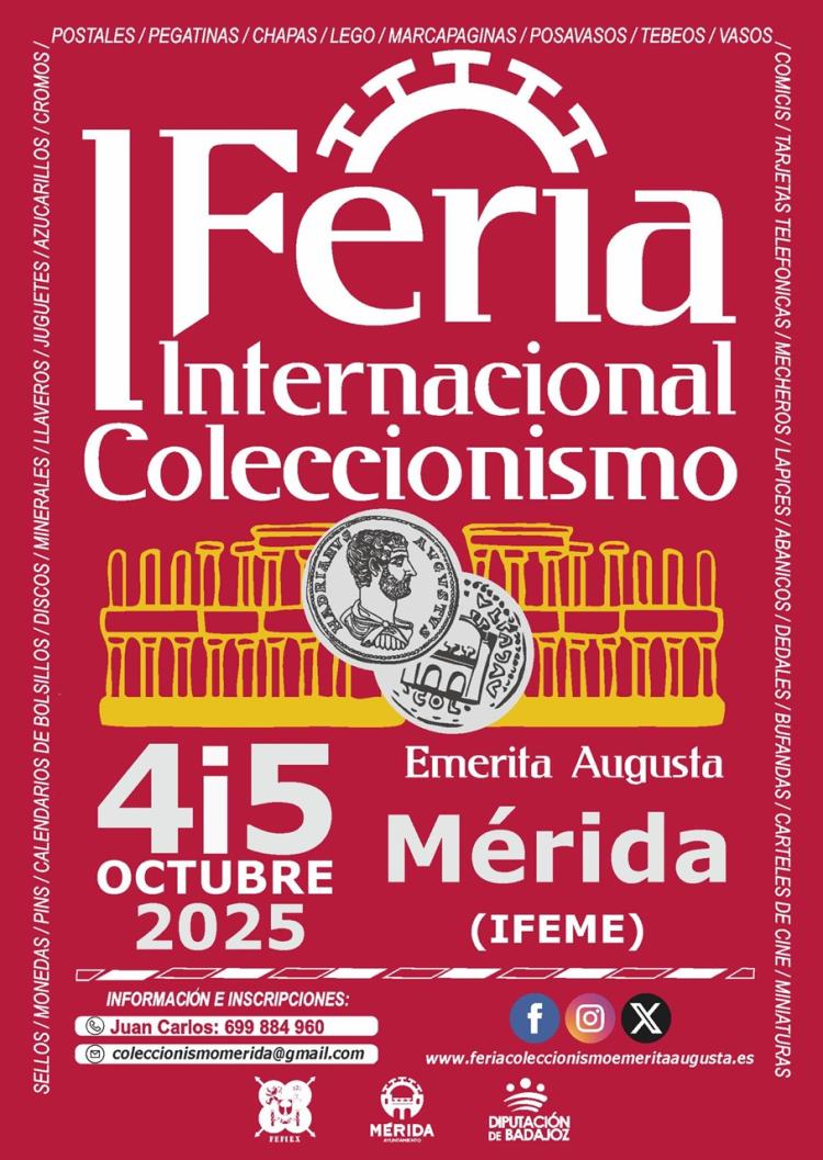 I Feria Internacional de Coleccionismo Emerita Augusta