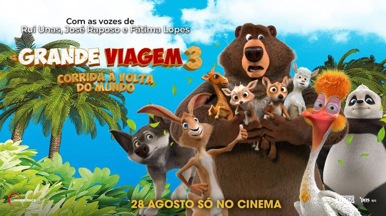 Cinema: A Grande Viagem 3 - Corrida à Volta do Mundo (VP)