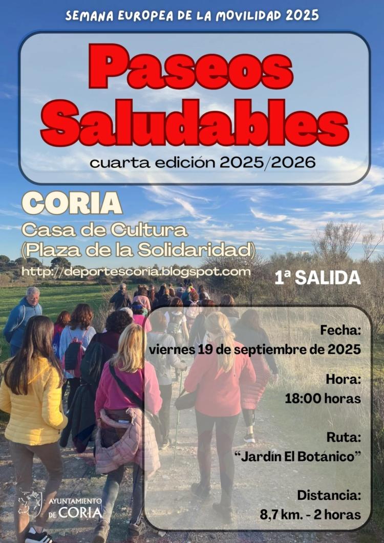 Paseo Saludable – Ruta «El Jardín Botánico»