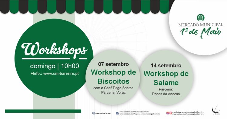 Workshops no Mercado 
