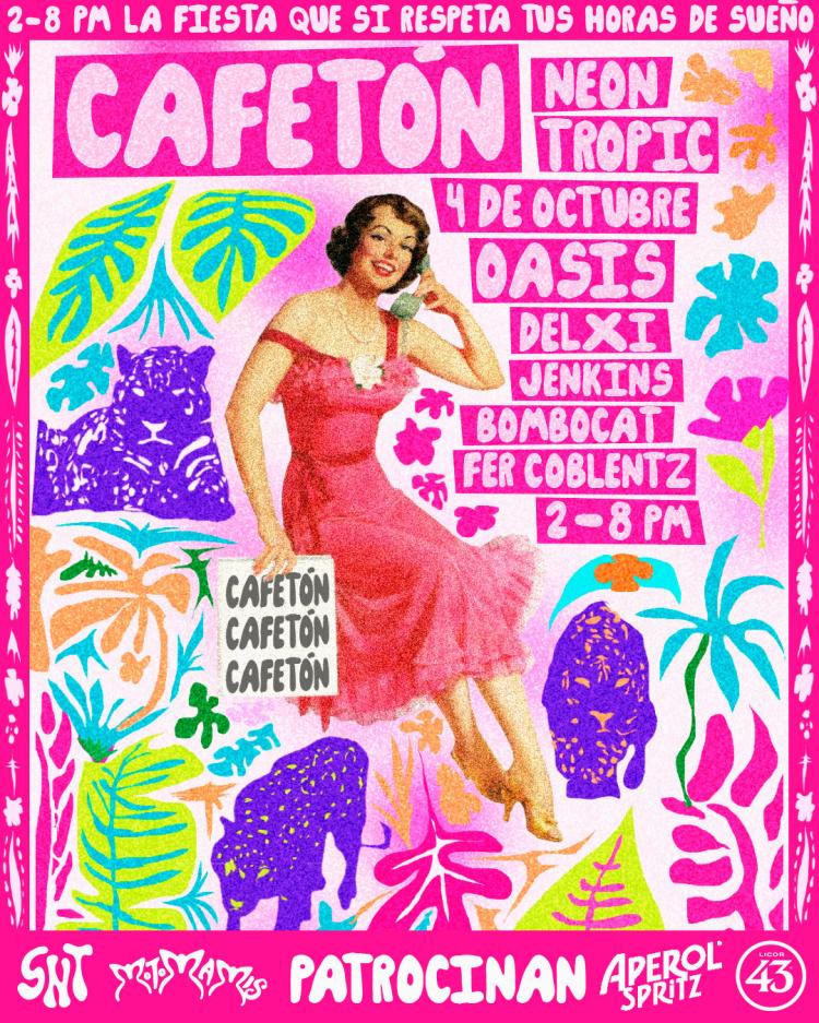 Cafetón Neon Tropic