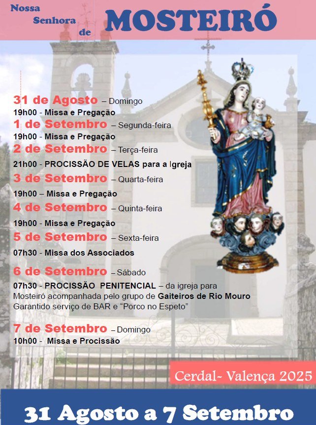 Festa de Nª Srª de Mosteiró - Cerdal
