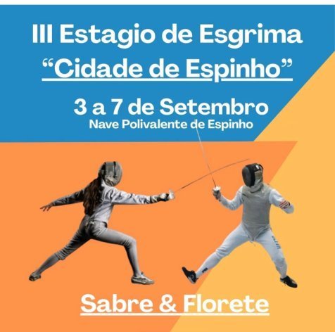 III Estágio de Esgrima “Cidade de Espinho” – 2025