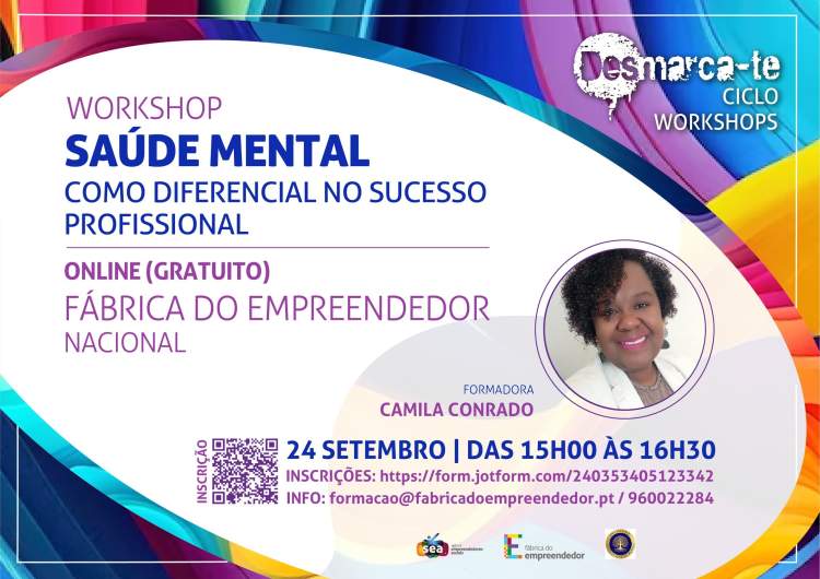 Saúde Mental é o tema em foco no workshop online a ter lugar na Casa da Juventude de Alverca