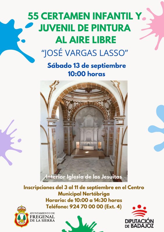 55 Certamen Infantil y Juvenil de Pintura al Aire Libre