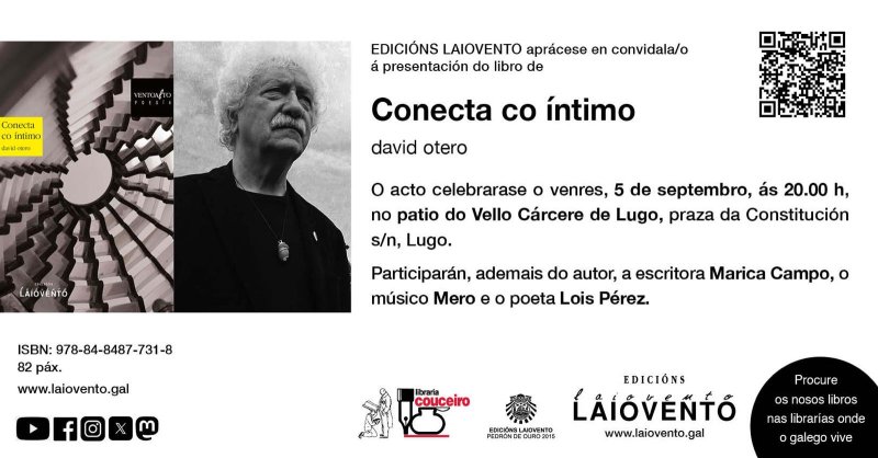 Presentación do poemario 'Conecta co íntimo'.