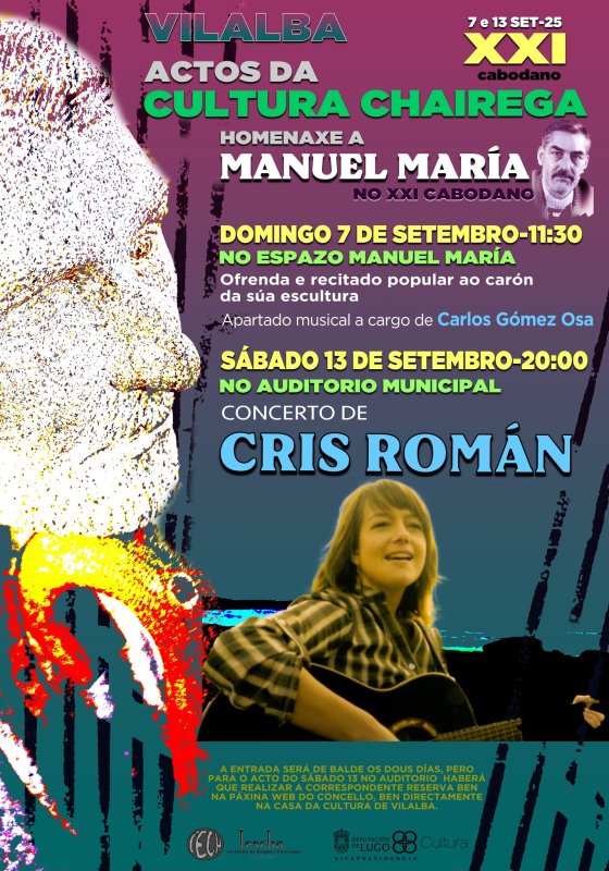 Actos da Cultura Chairega: Homenaje a Manuel María