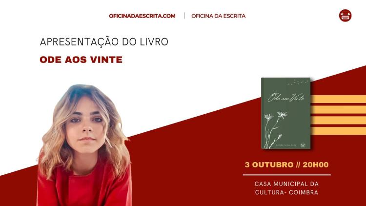 Apresentação do Livro Ode aos Vinte, da autora Mafalda Cardoso Moita
