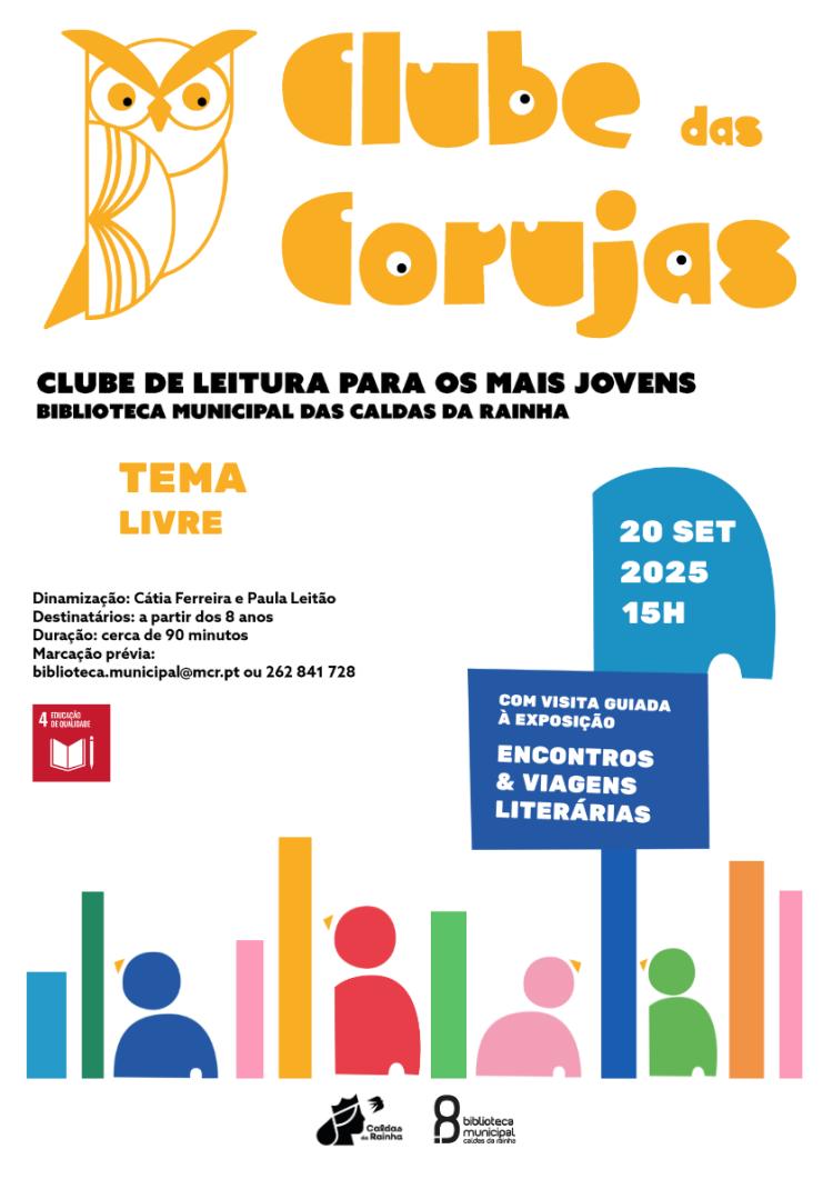 Clube das Corujas: clube de leitura para os mais jovens