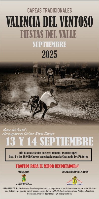 Capea Tradicional en Valencia del Ventoso