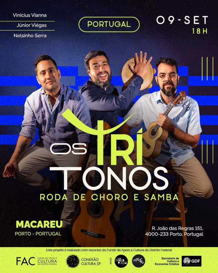 Roda de Choro e Samba com os Trítonos
|
A Força Musical de Brasília 