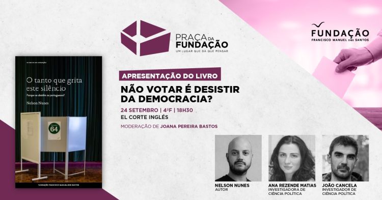 Não votar é desistir da democracia?