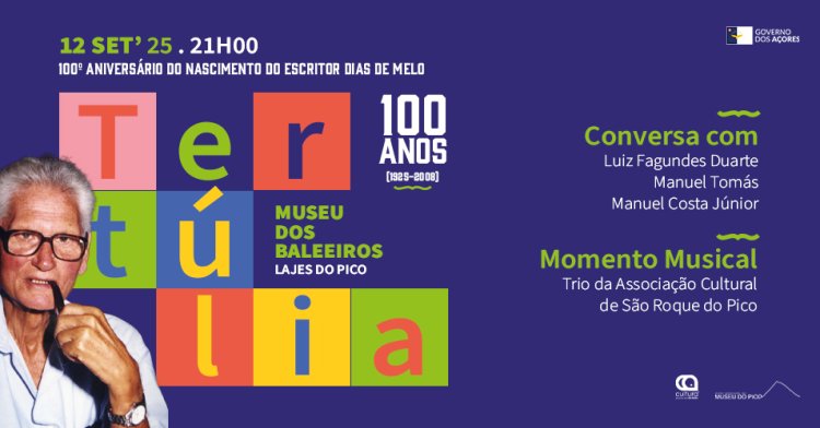 Celebrar Dias de Melo, no Museu do Pico