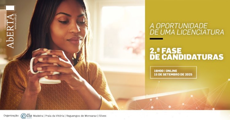 A oportunidade de uma Licenciatura – 2.ª fase de candidaturas