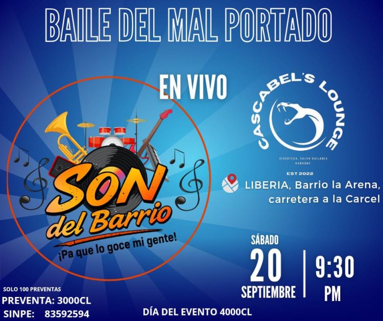 Baile con Son Del Barrio.