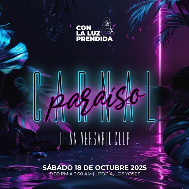 3er Aniversario Con La Luz Prendida