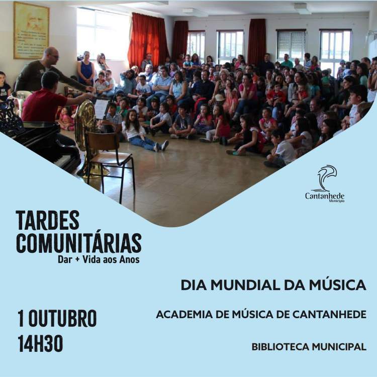 Tardes Comunitárias: Dia Mundial da Música