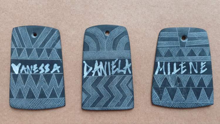 Oficina de Gravação em placas de xisto: Ídolos [Esgotado]