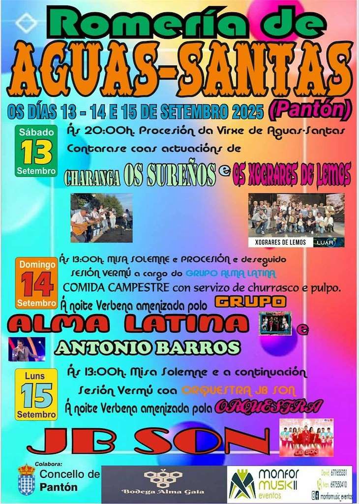 ROMARÍA DE AUGAS-SANTAS 2025